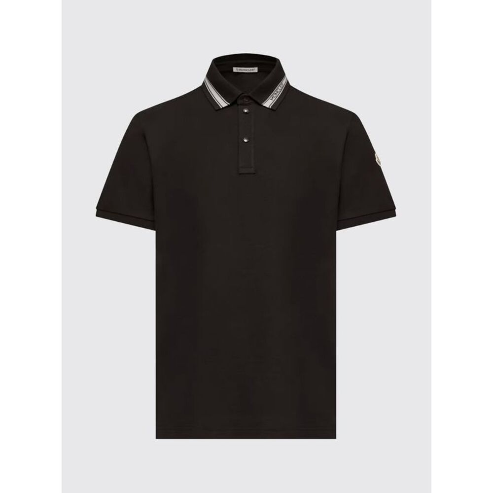 Moncler Polo Shirt Men Black